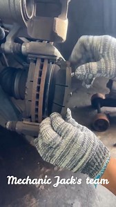 Fix Thumping Noise From Front When Braking #mechanic #mechanicjack #thumping #brakes | Mechanic Jack's team