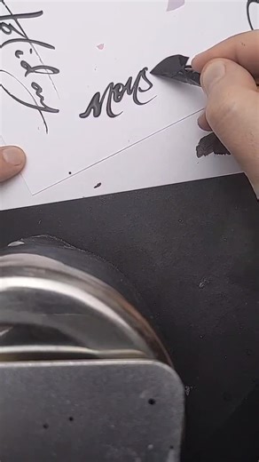 nonsense. #calligraphy#writing#handwriting#writingaesthetic#asmr#satisfying#handlettering#lettering#tiktokartist