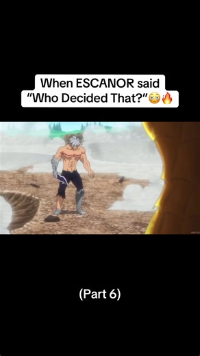 YT:MaeinKora #anime #animeclips #escanor #sevendeadlysins | escanor
