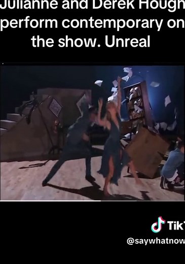 Julianne and Derek Hough Contemporary Dance: Unsteady Performance