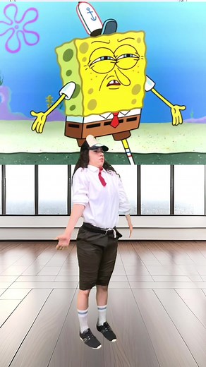Replying to @batateye How to dance like SpongeBob SquarePants 🧽🕺- Dance Meme! You asked for SpongeBob SquarePants dance scene