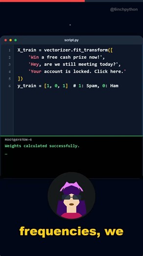Python Spam Detection #Shorts #Python