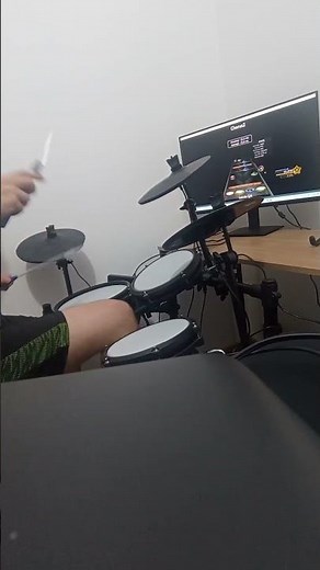 The Sacrifice - The Warning (Clone Hero) #drumcover #shorts #thewarning