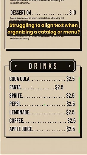 How to properly align your texts in Adobe Illustrator 💫 #illustratortips #illustratortutorial