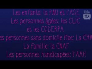 Les politiques sociales