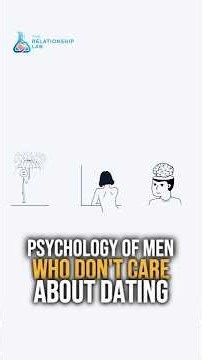Psychology Of Men Who Don't Care About Dating #relationship #psychology #love