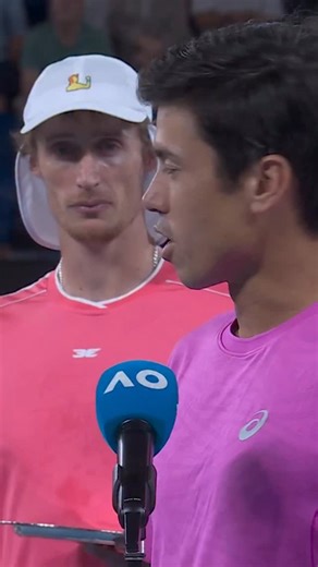 Our men’s doubles champions Harrison/Skupski were, as Kubler put it, on 🔥 in the final 🤌 | Australian Open