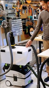 Festool cyclone vs Diy #cycloneseparator #LuckyLeif #diydust #diy #dustextraction #ctlmidi #festool