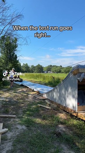 I almost cleared the pond🫣