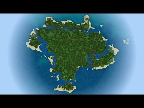 Minecraft: HUGE ISLAND SEED! (Pocket Edition, Xbox One, Switch, W10)