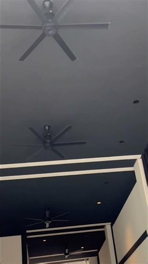 Four Big 🫏 Fans i6 ceiling fans running on low