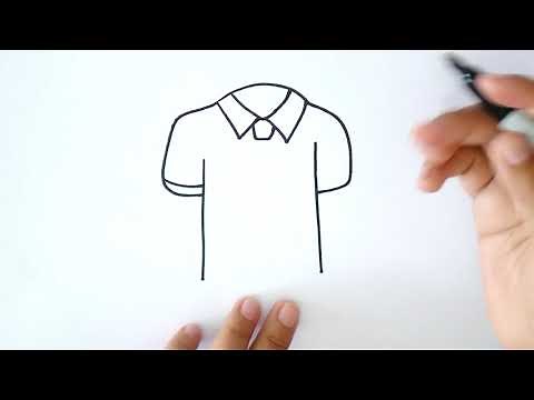 ¿Cómo Dibujar una CAMISA CON CORBATA? 👔👔 Dibujo de CAMISA CON CORBATA Paso a Paso