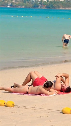 🇹🇭Phuket Beach Good Day Fun Summer Holiday 76🔥 #phuketbeach