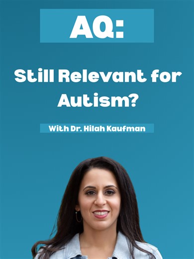 Is the AQ still relevant for autism? Dr Hilah Kaufman is breaking down the Autism Spectrum Quotient (AQ-Adult) and what you should know about it. For more information head to our website > novopsych.com/assessments #NovoPsych #AQ #Psychometrics #AutismQuotient #PsychTok