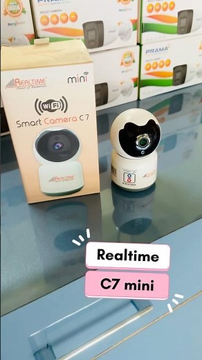 Best Wi-Fi camera for Home and Office | Realtime C7 Mini wifi camera #wificamera #realtimec7