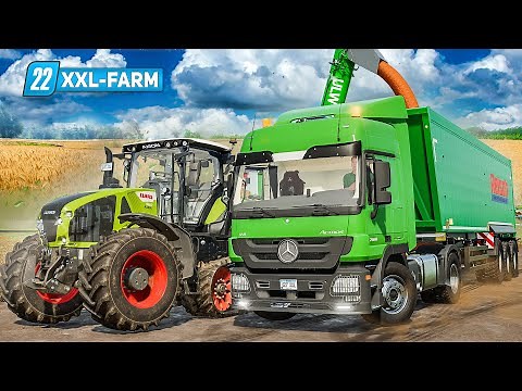 LS22: Überladewagen und neuer LKW am Feld! | XXL Farm #63 | FARMING SIMULATOR 22