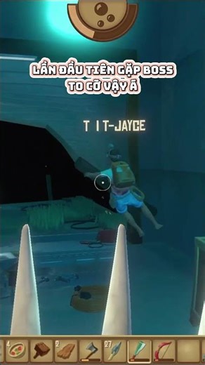 First time encountering a giant boss | Raft