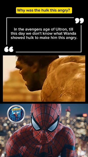 114K views · 1.8K reactions | Why was Hulk so Angry in the Avengers age of Ultron 樂 #mcu #MARVEL #avengers #movie | Superhero Analyst | Facebook