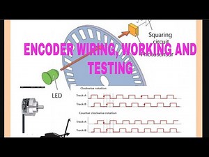 🔴 Rotary Encoder Connection/Wiring with VFD/AC Drive/DC DRIVE, Encoder checking method(हिंदी में)🔵