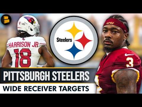 Steelers Wide Receiver Targets Via Free Agency & Trade Ft. Stefon Diggs & Marvin Harrison Jr.