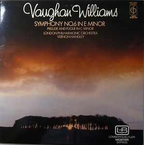 Vaughan Williams, London Philharmonic Orchestra, Vernon Handley, David Bell - Symphony No 6 In E Minor; Prelude & Fugue In C Minor