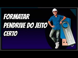 🔥Como formatar um PENDRIVE ou CARTÃO DE MEMÓRIA