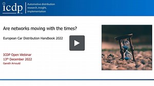 ICDP webinar European Car Distribution Handbook 2022