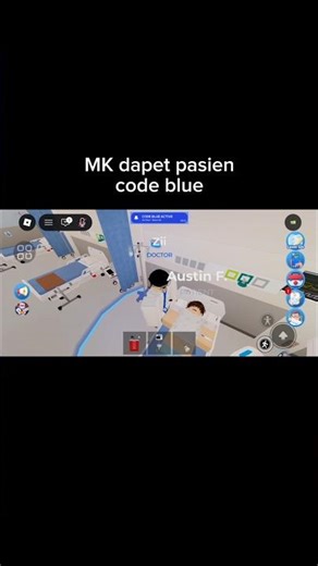 pasien code blue selalu bikin panik 😭 #roblox #maplehospital