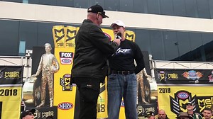 1.1K views · 16 reactions | Xtreme Racing Engines’ Rick Hord talks to Alan Reinhart at driver introductions about his No. 1 qualifying spot at the #CarolinaNats presented by #MrRaceOil! #NHRA #NHRAonFOX | NHRA Pro Mod | Facebook