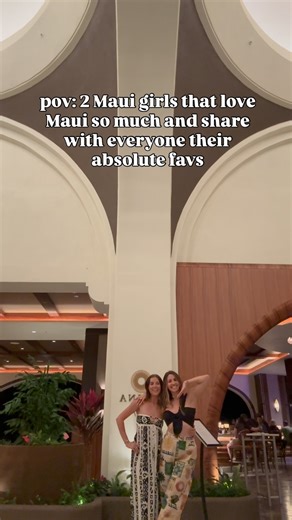 Maui Makai | Your Guide to the Raddest of Maui on Instagram: "Just two Maui girls who love Maui endlessly and can’t help but share all our top spots 😁👯‍♀️🥳"