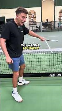 How to Handle Opponents Who Slice The Ball! #pickleball #pickleballtips