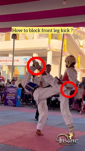 Pranab Gogoi on Instagram: "How to block front leg kick? 🤔 . . . . . . #taekwondo #tkd #worldtaekwondo #learn #practice #technique #reels"