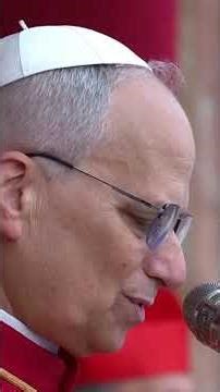 Pope Leo sends Christmas greeting in many languages