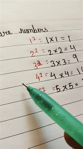 How to find square numbers??