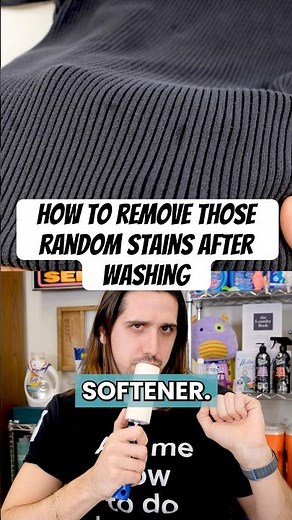 Remove & Prevent Random Stains That Appear After Washing