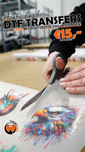 TSHIRTDEAL on Instagram: "Bij Tshirtdeal bestel je DTF transfers tegen een scherpe prijs!🤑 Jouw ontwerpen worden haarscherp geprint in elke PMS kleur mogelijk. Van welk ontwerp zou jij een DTF transfer laten printen?✨ Ontwerp je DTF transfers gemakkelijk en snel op onze website!🔥 ➡️ https://www.tshirtdeal.nl/dtf-transfers/dtf-transfers-per-meter-bestellen.html"