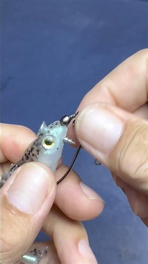 Hook Saved! 🎣🔥 #fishing #softbait #fishinghack #luremaking #fishingtips #bassfishing #angler