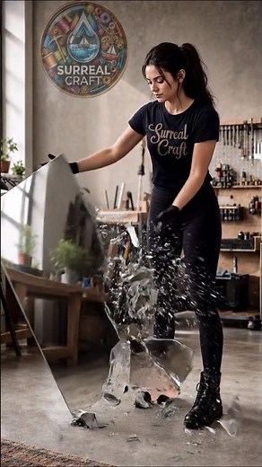 Transforming a Broken Mirror into Stunning Mosaic Wall Art