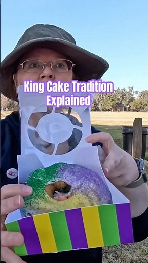 King Cake Tradition Explained #mardigras #kingcake #neworleans