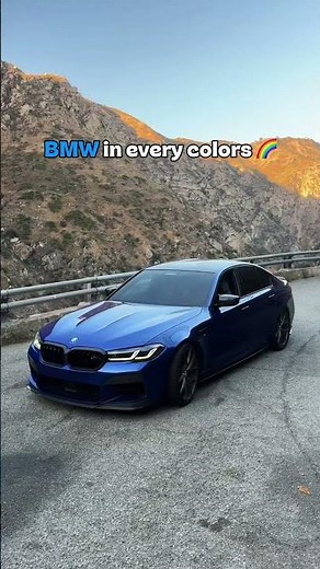 BMW in every color of the rainbow 🌈🔥 #supercar #bmw