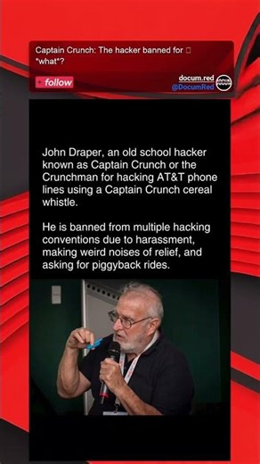 Captain Crunch: The hacker banned for *what*?