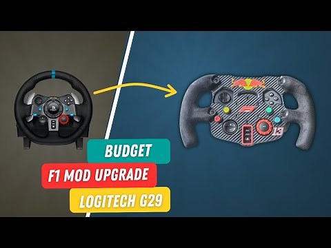Turn Your G29 Into an F1 Wheel! | Budget DIY Mod Tutorial