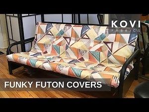Futon Cover - DIY How to Guide | Fast & Fun Make-Over