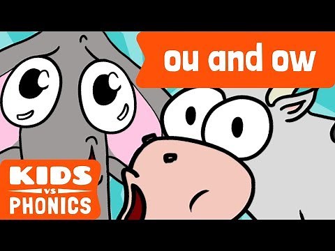 OU and OW | Similar Sounds | Sounds Alike | How to Read | Made by Kids vs Phonics