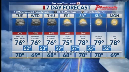 3.4K views · 43 reactions | Showers and non-severe storms will be...