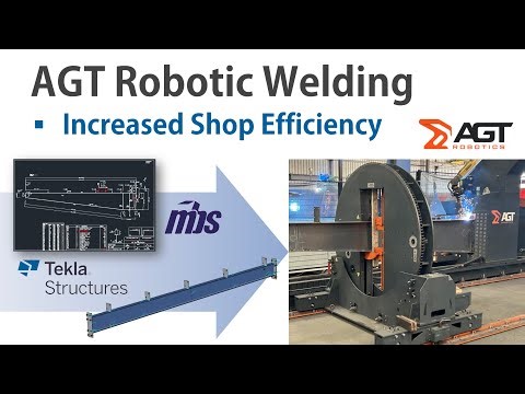 MBS - Tekla - AGT Welding Robot Workflow