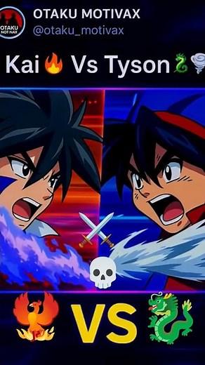 Beyblade Showdown: Kai vs. Tyson The Ultimate Betrayal🐦‍🔥🐉 #shorts #kai #tyson