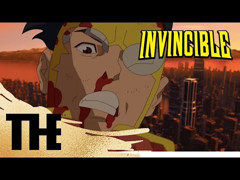 (HD, 60FPS) Omni-man DESTROYS Subway | Invincible | Season 1 Finale | Episode 8#invincible