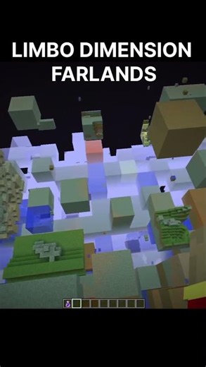FARLANDS LIMBO DIMENSION #minecraft #farlands #gaming #limbo #minrcraftshorts #bobycraft