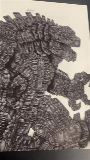 Mechagodzilla Drawing Tutorial for Fans